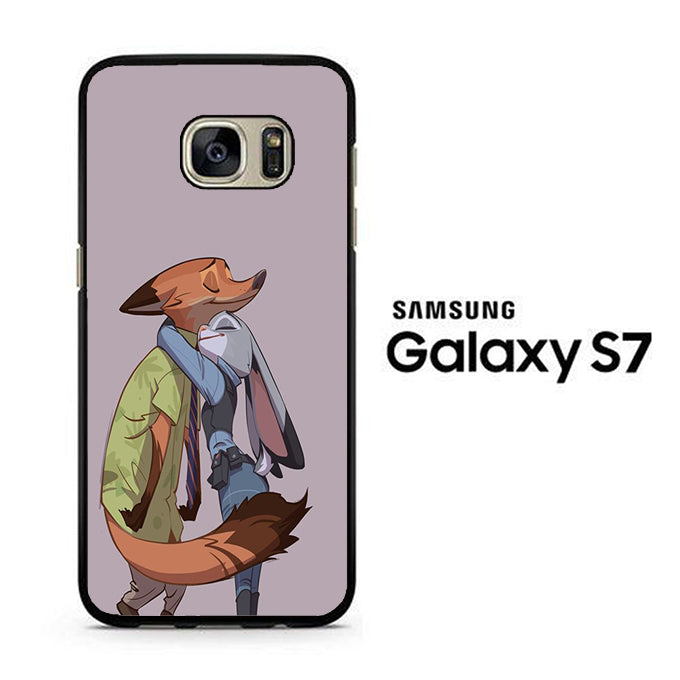 Zootopia Nick Love Hug Pose Samsung Galaxy S7 Case