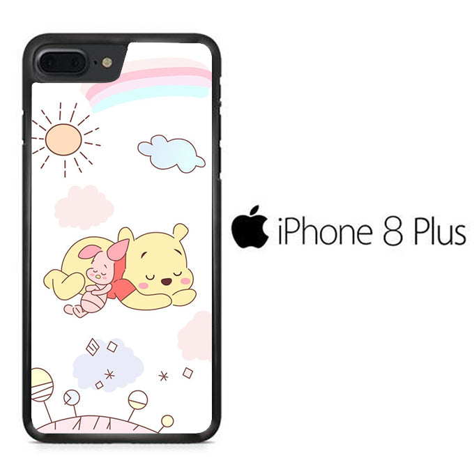 Winnie The Pooh And Piglet Sleep iPhone 8 Plus Case