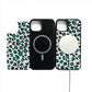 Leopard Shiny Grey Magsafe iPhone Case