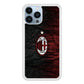 AC Milan Abstract Pattern iPhone 15 Pro Case