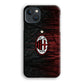 AC Milan Abstract Pattern iPhone 14 Plus Case