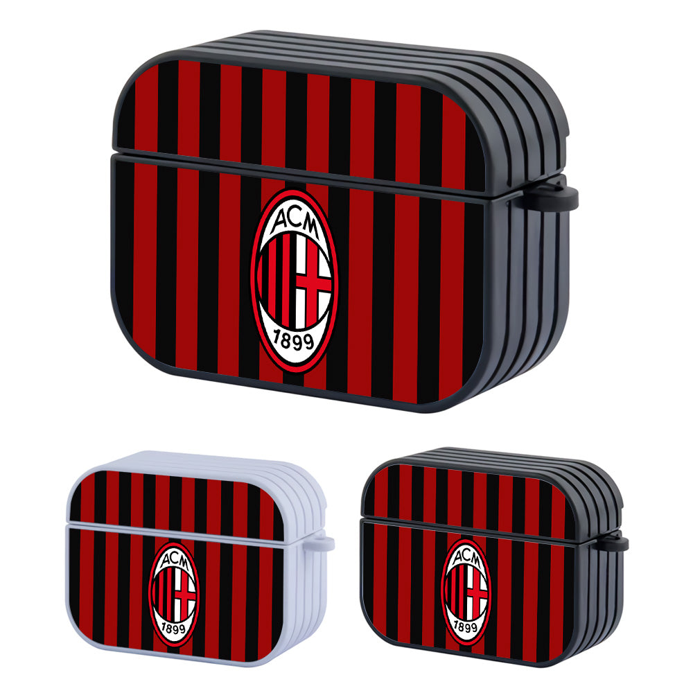 AC Milan Jersey Home Hard Plastic Case Cover For Apple Airpods Pro