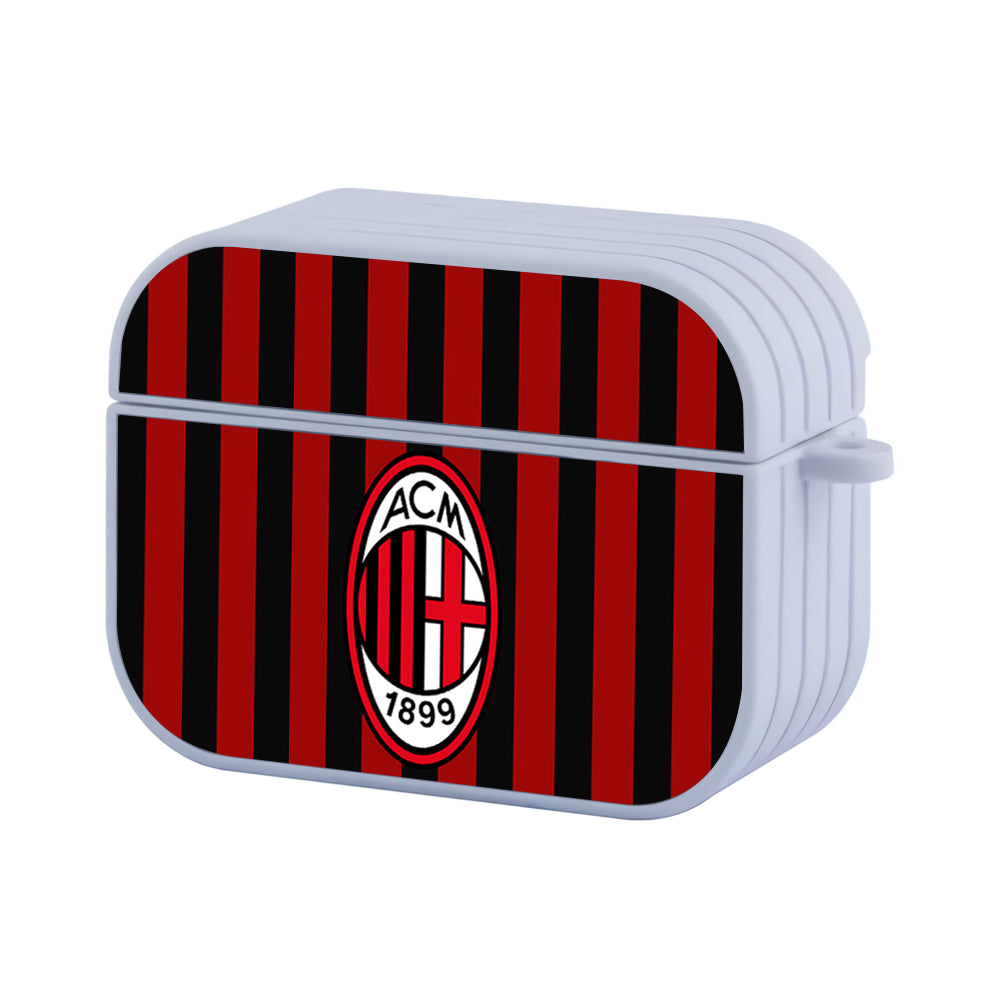 AC Milan Jersey Home Hard Plastic Case Cover For Apple Airpods Pro