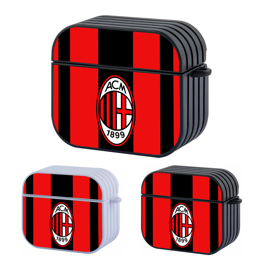 AC Milan Pride Of Colour Hard Plastic Case Cover For Apple Airpods 3