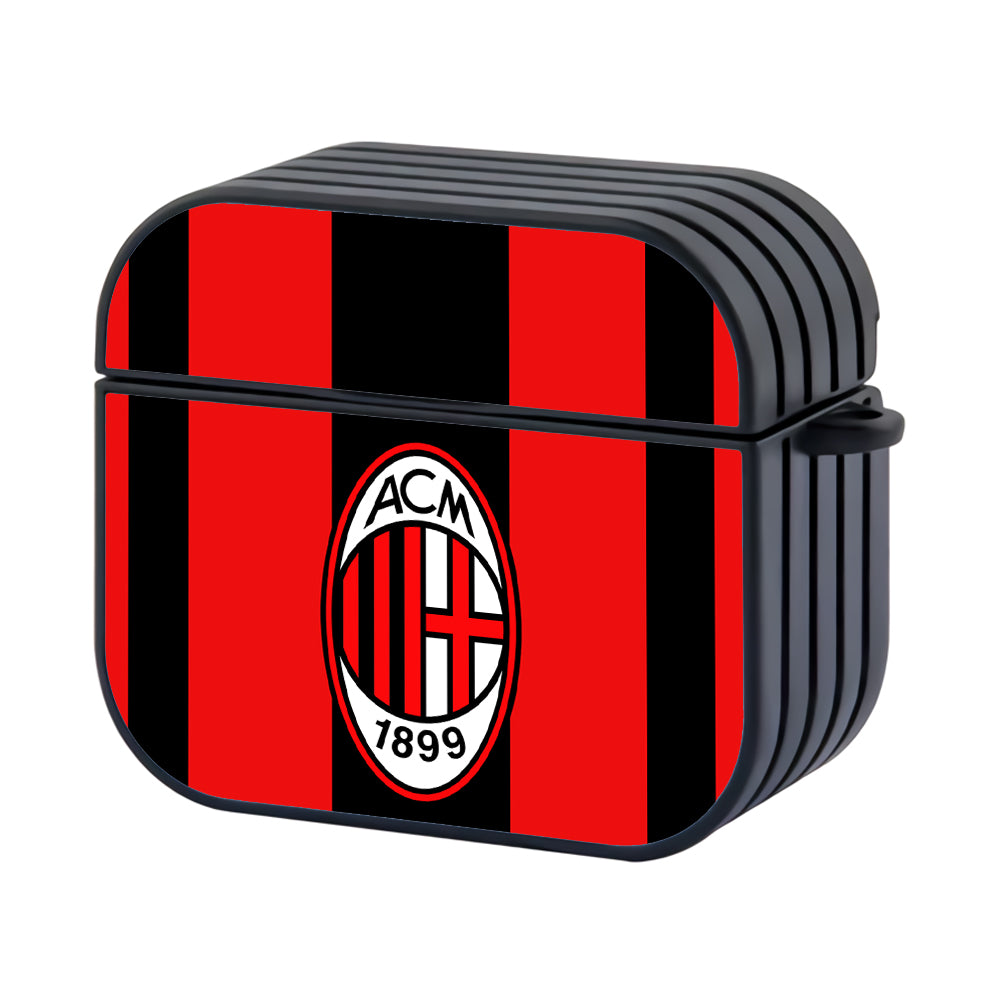 AC Milan Pride Of Colour Hard Plastic Case Cover For Apple Airpods 3