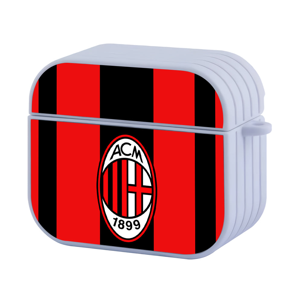 AC Milan Pride Of Colour Hard Plastic Case Cover For Apple Airpods 3