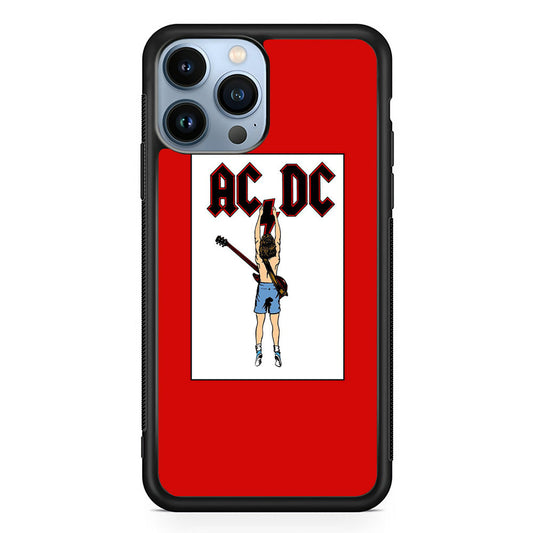AC DC Logo In Frame iPhone 14 Pro Max Case