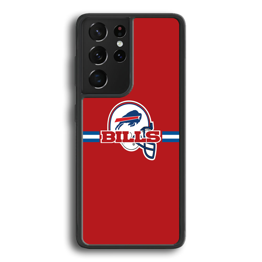 AFC Buffalo Bills Helmet Samsung Galaxy S24 Ultra Case - Ezzystore