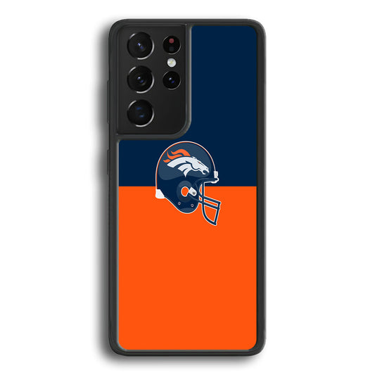 AFC Denver Broncos Helmet Samsung Galaxy S22 Ultra Case - Ezzystore
