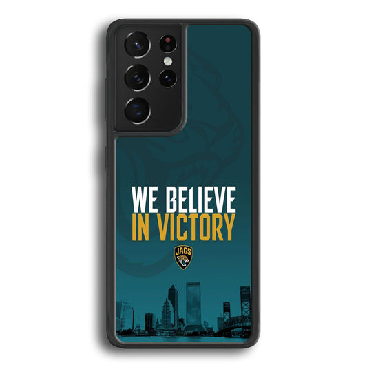 AFC Jacksonville Jaguars Samsung Galaxy S22 Ultra Case - Ezzystore