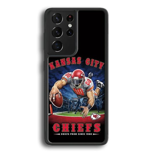 AFC Kansas City Chiefs Samsung Galaxy S22 Ultra Case - Ezzystore
