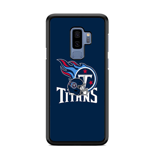 AFC Tennessee Titans Logo Helmet Samsung Galaxy S9 Plus Case