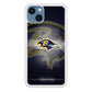 AFC Baltimore Raven Violet Logo iPhone 15 Case