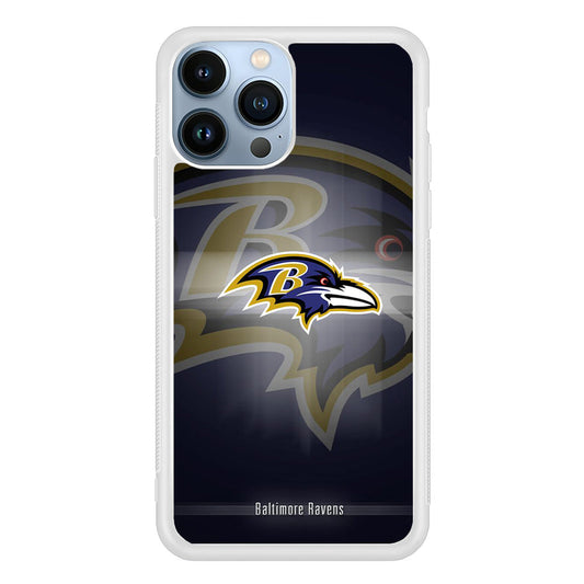 AFC Baltimore Raven Violet Logo iPhone 14 Pro Max Case