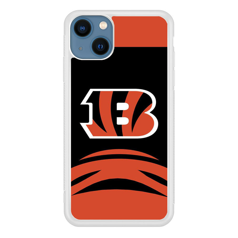 AFC Cincinnati Bengals Black Orange iPhone 14 Case