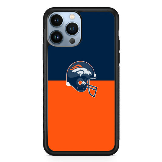 AFC Denver Broncos Helmet iPhone 14 Pro Max Case