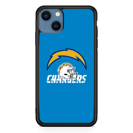 AFC Los Angeles Chargers Helmet iPhone 14 Plus Case