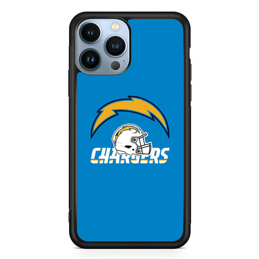 AFC Los Angeles Chargers Helmet iPhone 14 Pro Max Case