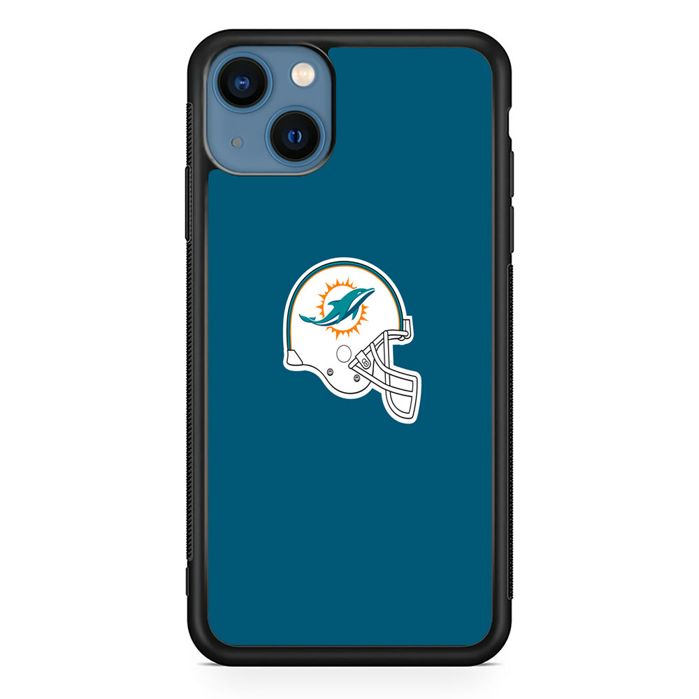 AFC Miami Dolphins Helmet iPhone 15 Case