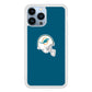 AFC Miami Dolphins Helmet iPhone 15 Pro Case