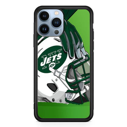 AFC New York Jets Helmet iPhone 14 Pro Max Case