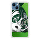 AFC New York Jets Helmet iPhone 14 Plus Case