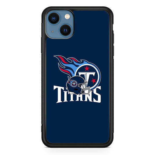 AFC Tennessee Titans Logo Helmet iPhone 14 Plus Case