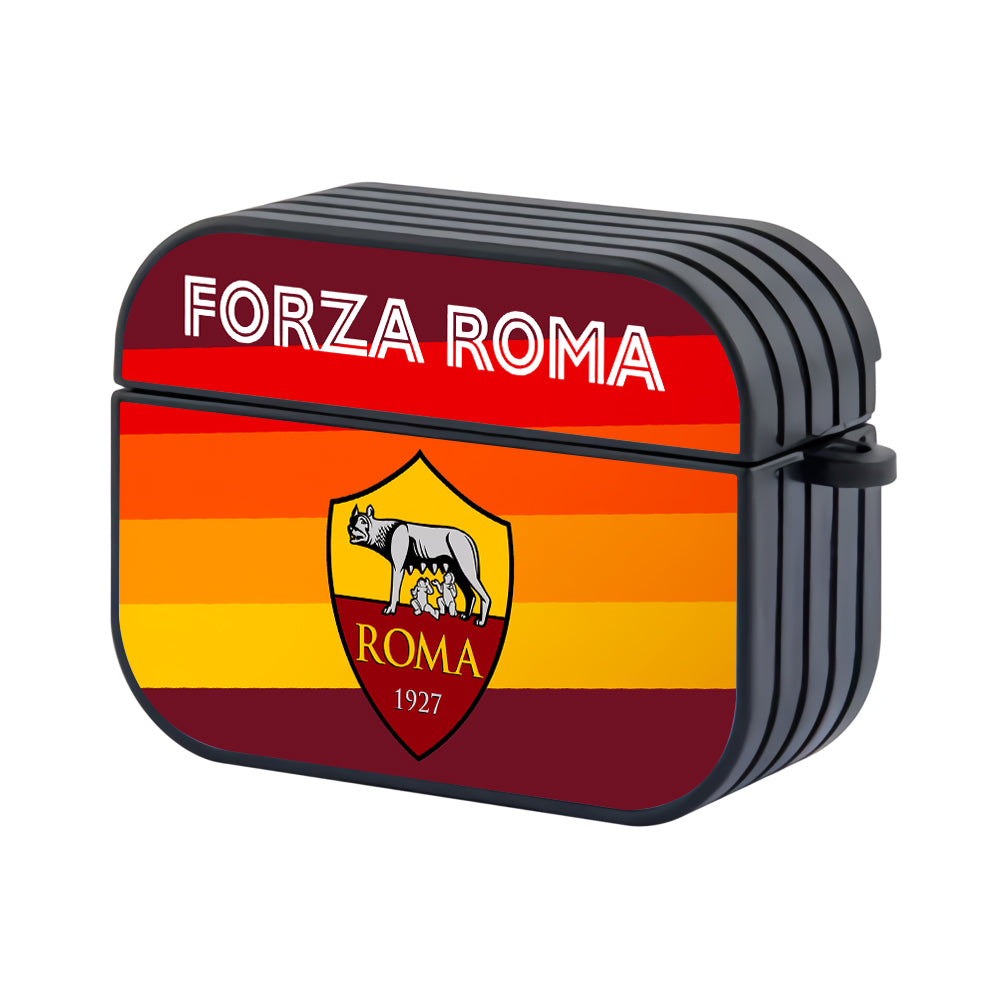 AS Roma Forza Roma Hard Plastic Case Cover For Apple Airpods Pro