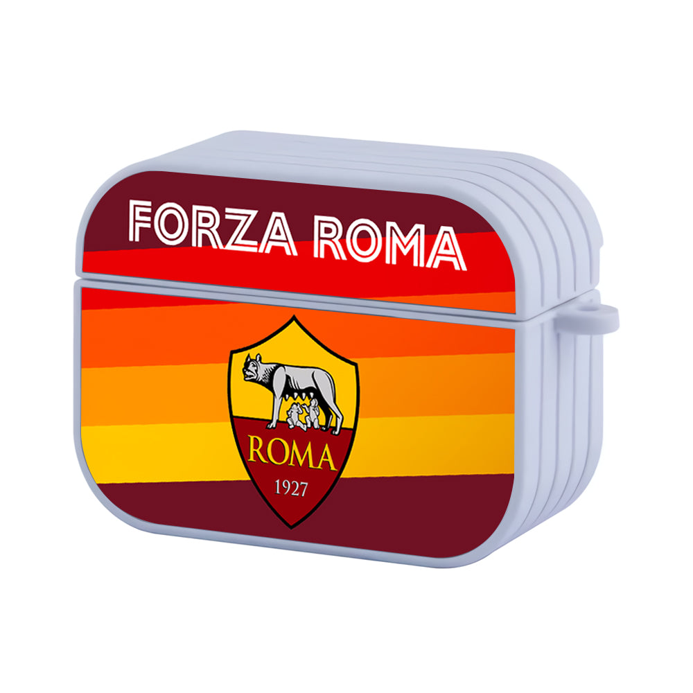 AS Roma Forza Roma Hard Plastic Case Cover For Apple Airpods Pro