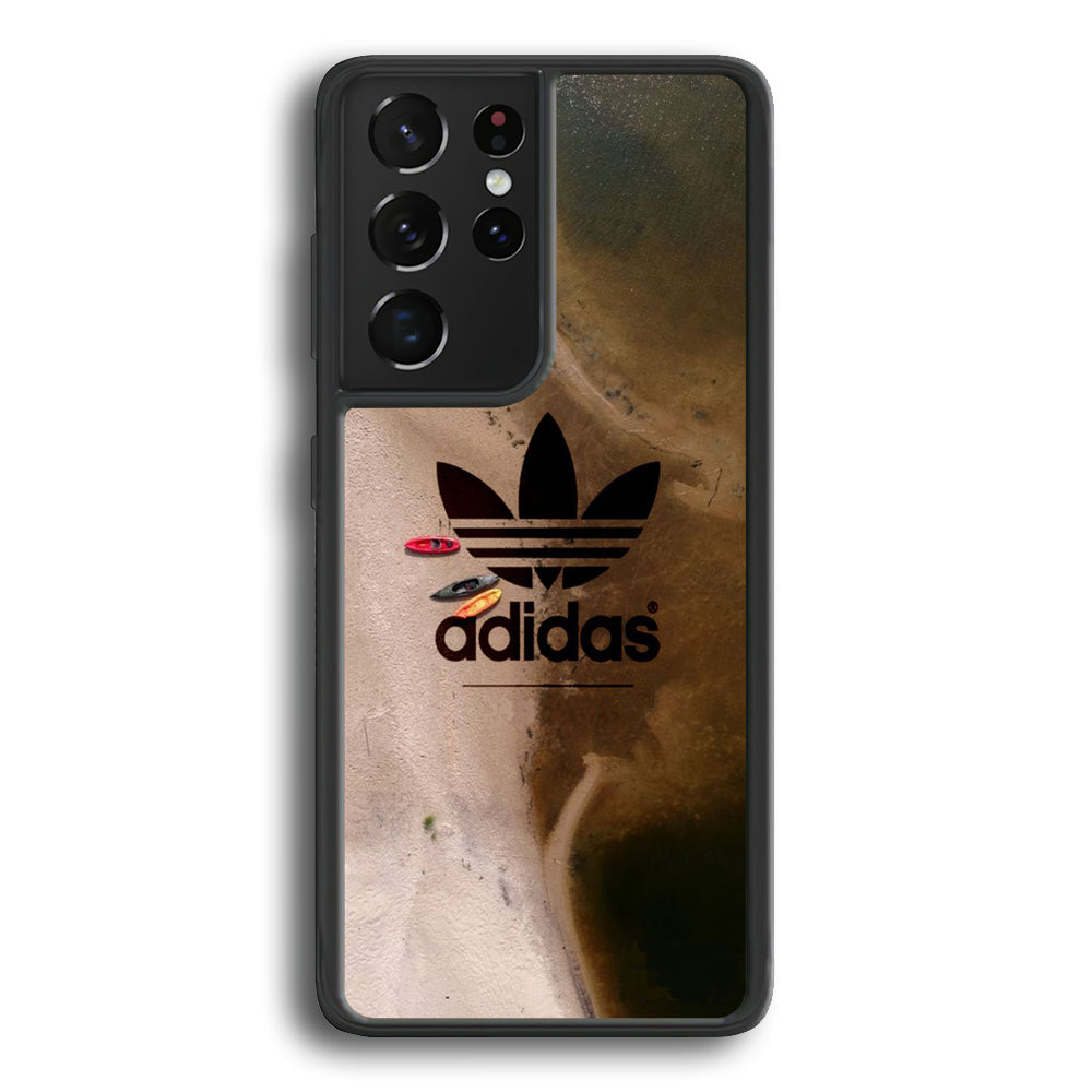 Adidas Bay Boat In The Beach Samsung Galaxy S22 Ultra Case - Ezzystore