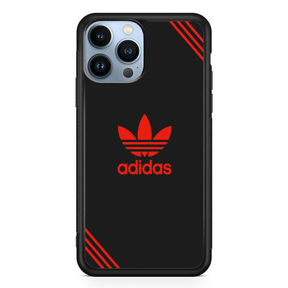 Adidas Black Valvet iPhone 14 Pro Case