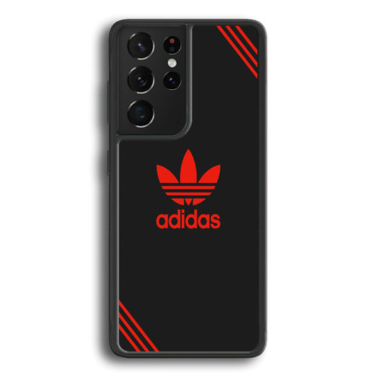 Adidas Black Valvet Samsung Galaxy S22 Ultra Case - Ezzystore
