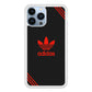 Adidas Black Valvet iPhone 14 Pro Case