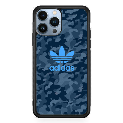 Adidas Blue Camo iPhone 14 Pro Case