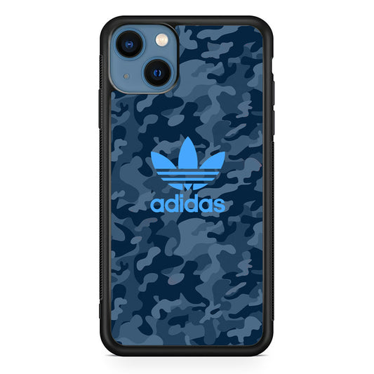 Adidas Blue Camo iPhone 15 Case