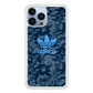 Adidas Blue Camo iPhone 14 Pro Max Case