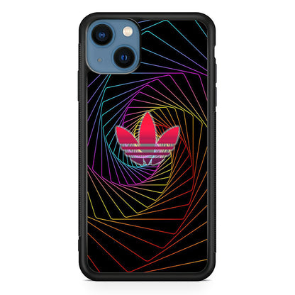 Adidas Rainbow Optical iPhone 14 Plus Case