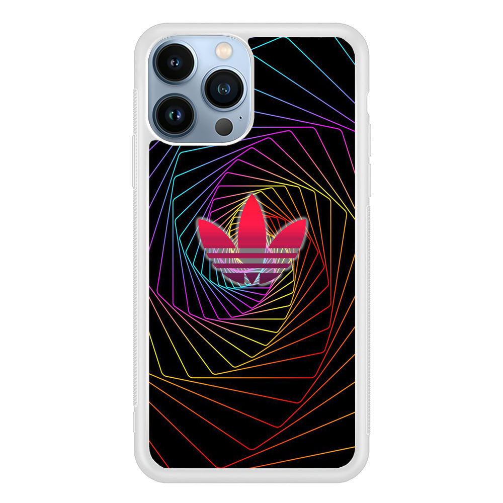 Adidas Rainbow Optical iPhone 15 Pro Case