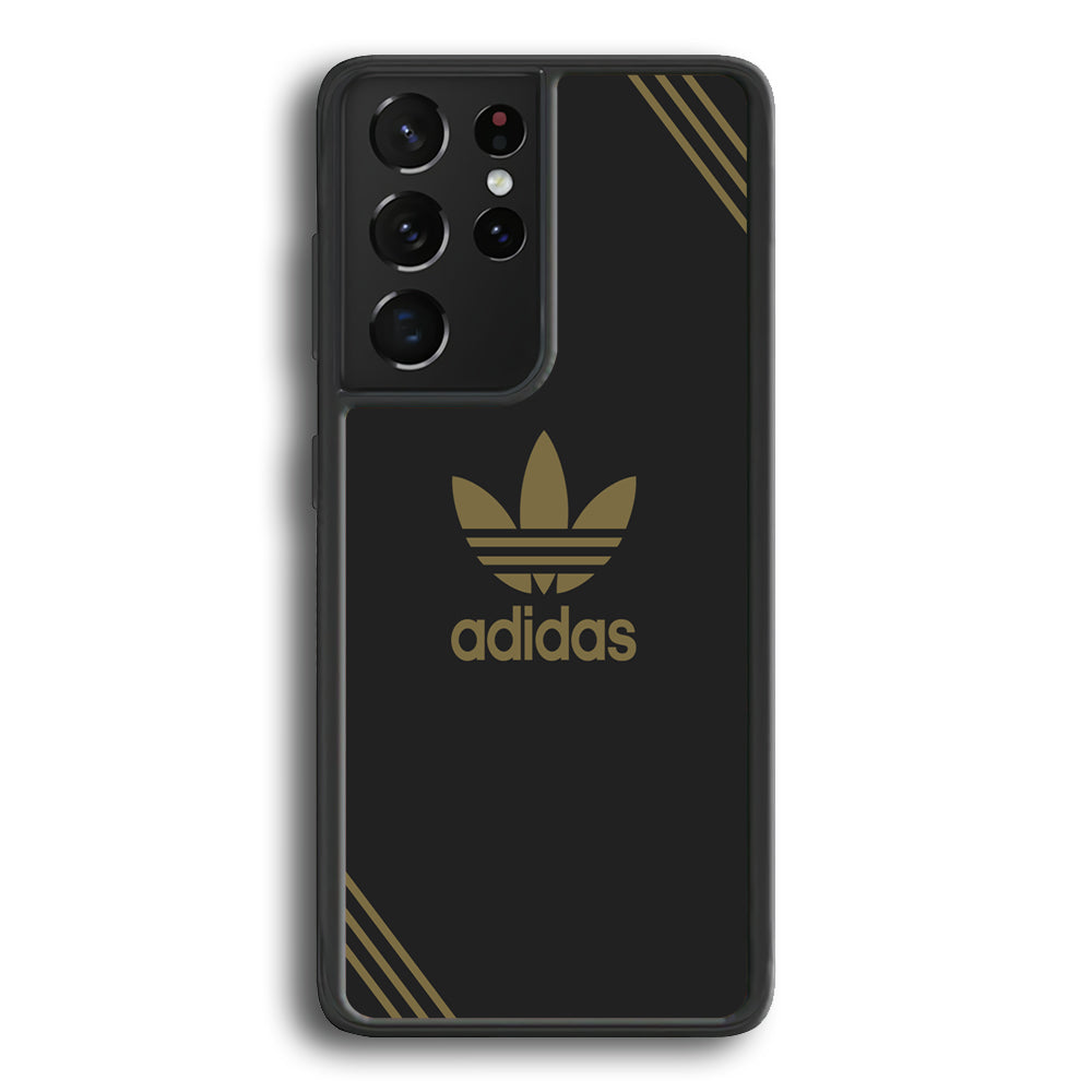 Adidas Gold Absolute Grey Samsung Galaxy S23 Ultra Case - Ezzystore