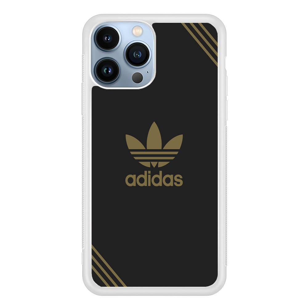 Adidas Gold Absolute Grey iPhone 14 Pro Max Case