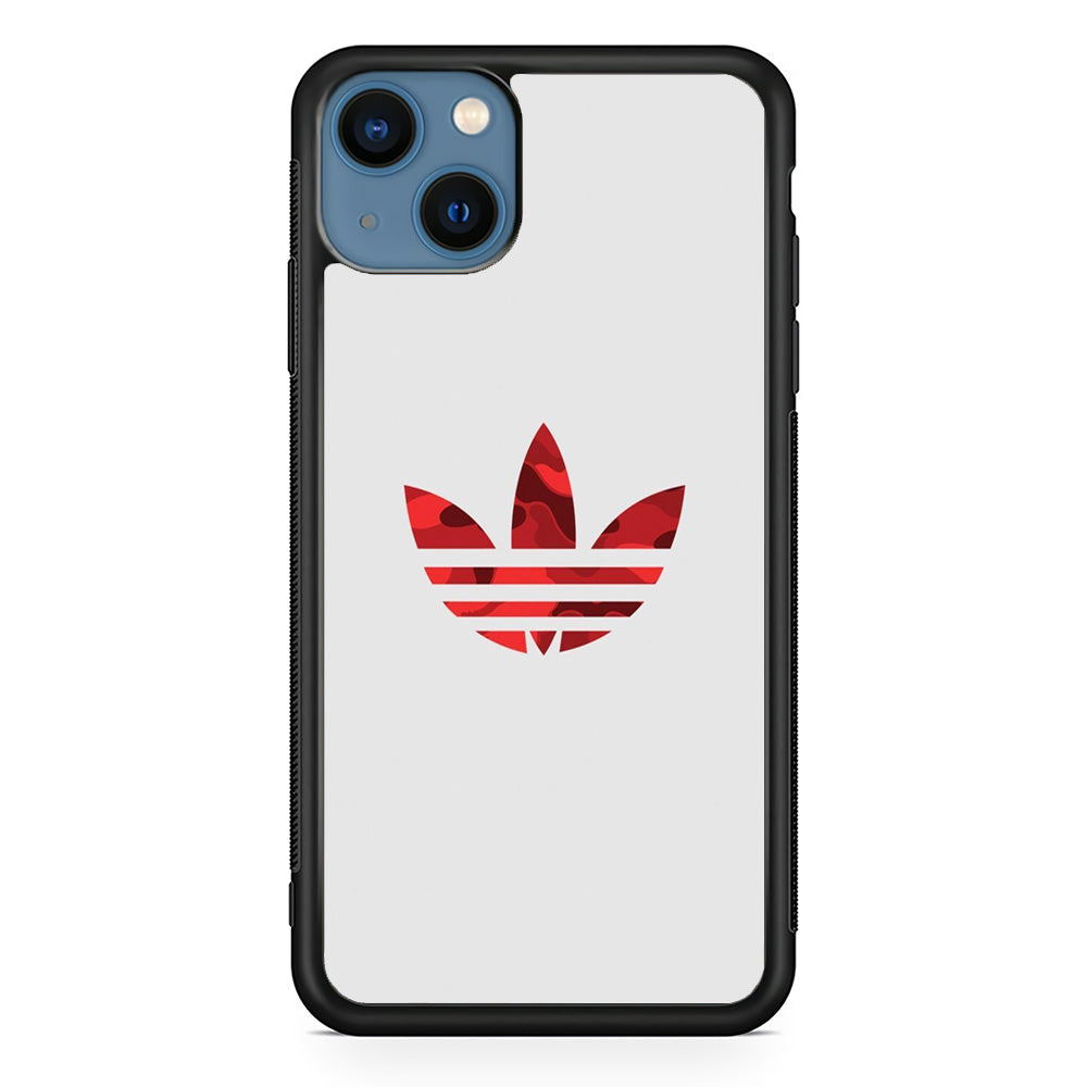 Adidas Pearl Camo Red iPhone 15 Case