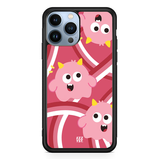 Adorable Little Monsters Amazed by the Surroundings Magsafe iPhone Case