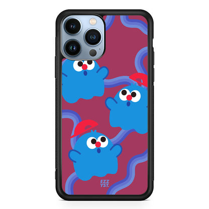 Adorable Little Monsters Nice to Have a New Hat Magsafe iPhone Case