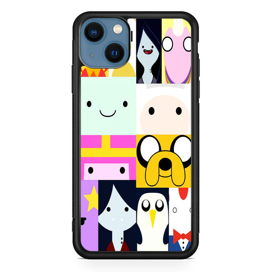 Adventure Time Character Collage iPhone 14 Plus Case