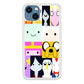 Adventure Time Character Collage iPhone 15 Plus Case