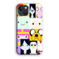 Adventure Time Character Collage iPhone 15 Plus Case