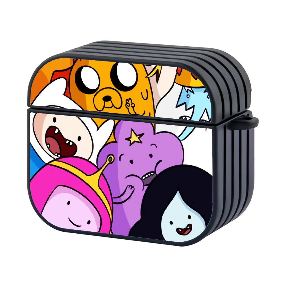 Adventure Time Family Hard Plastic Case Cover For Apple Airpods 3