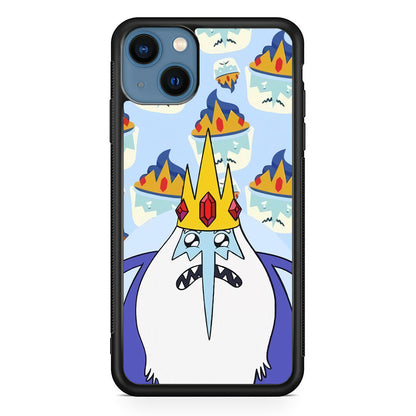 Adventure Time Ice King Character iPhone 15 Plus Case