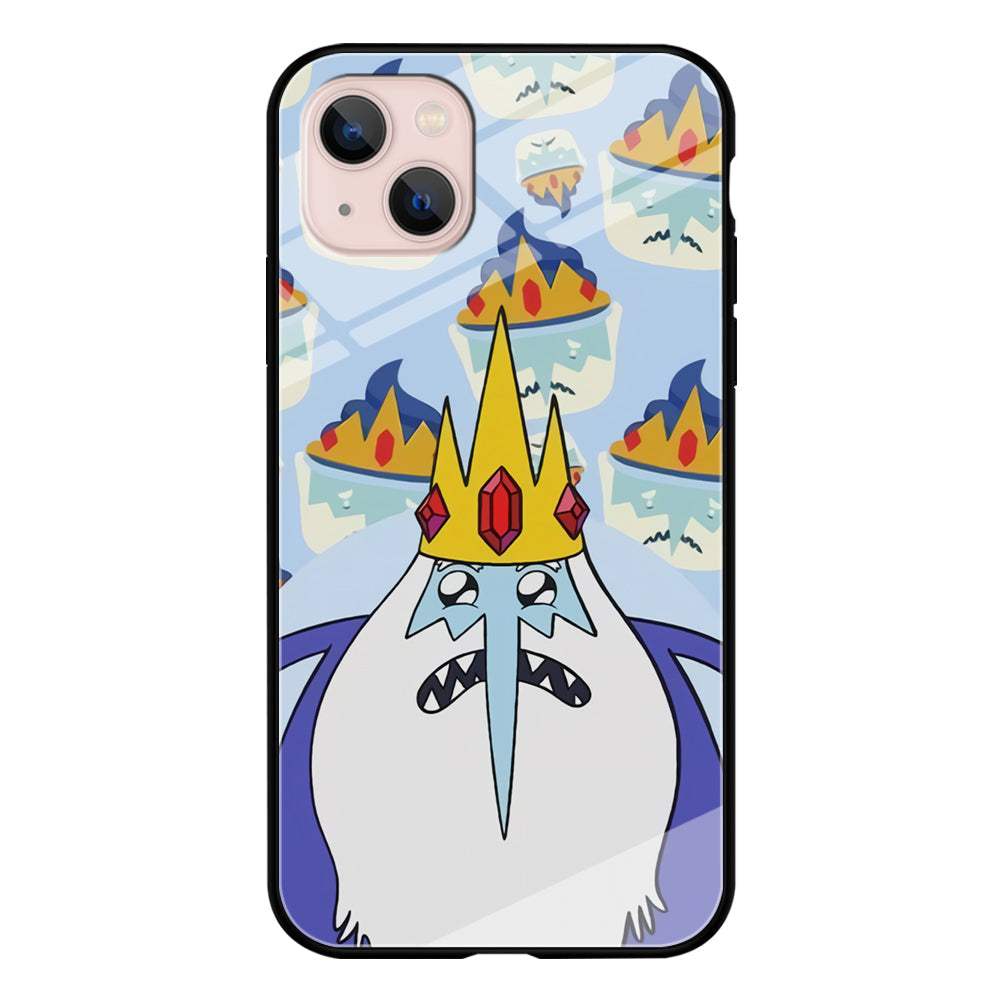 Adventure Time Ice King Character iPhone 15 Plus Case