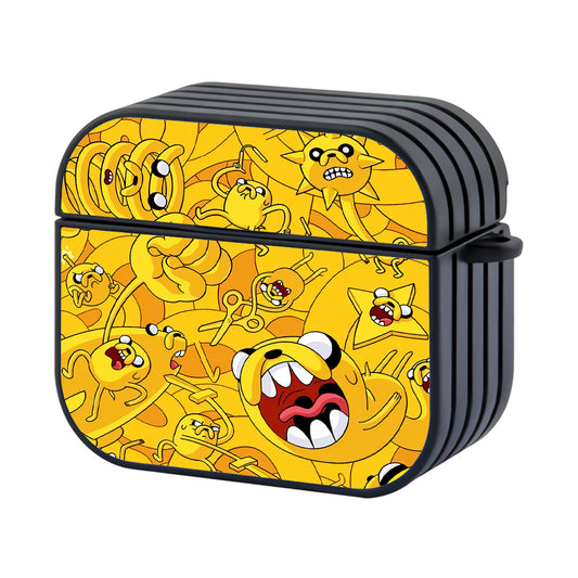 Adventure Time Jake All Mode Hard Plastic Case Cover For Apple Airpods 3 - Ezzystore